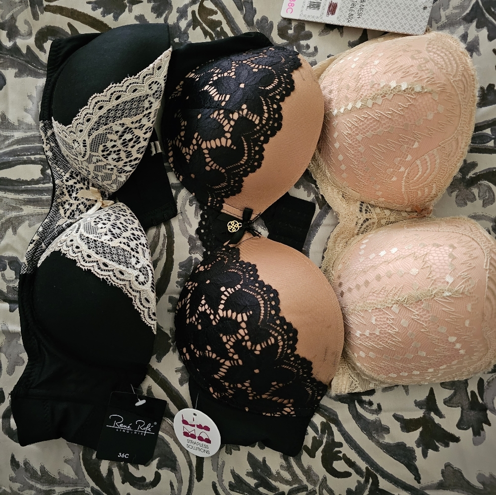 Combo 3 pushup bras